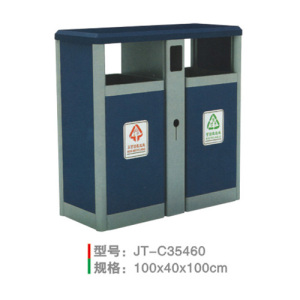 不銹鋼/鋼板噴塑垃圾桶系列 JT-C35460
