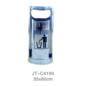 不銹鋼/鋼板噴塑垃圾桶系列 JT-C4190
