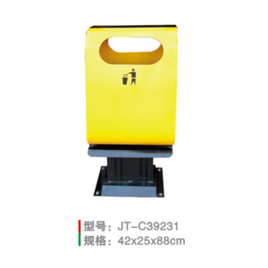 不銹鋼/鋼板噴塑垃圾桶系列 JT-C39231