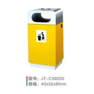 不銹鋼/鋼板噴塑垃圾桶系列 JT-C39200