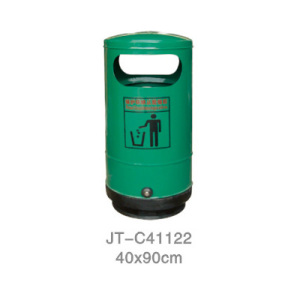 不銹鋼/鋼板噴塑垃圾桶系列 JT-C41122