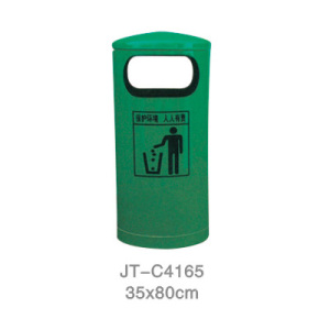不銹鋼/鋼板噴塑垃圾桶系列 JT-C4165