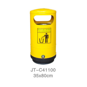 不銹鋼/鋼板噴塑垃圾桶系列 JT-C41100