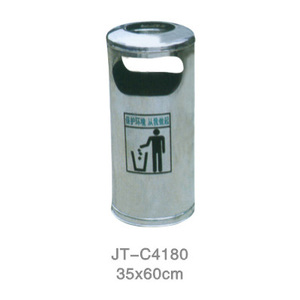 不銹鋼/鋼板噴塑垃圾桶系列 JT-C4180