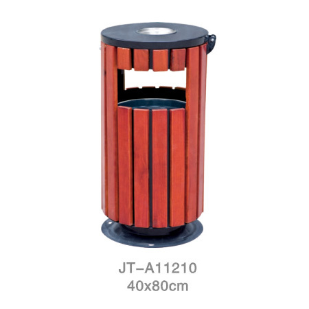 鋼木垃圾桶系列 JT-A11210