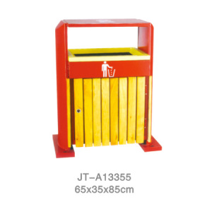 鋼木垃圾桶系列 JT-A13355
