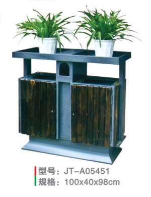 鋼木垃圾桶系列 JT-A05451