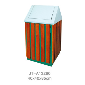 鋼木垃圾桶系列 JT-A13260