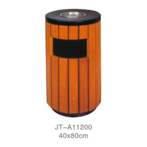 鋼木垃圾桶系列 JT-A11200