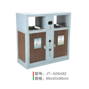 鋼木垃圾桶系列 JT-A06482