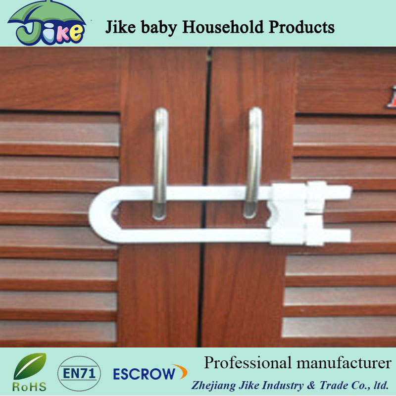 U shape child safety furniture safety lock JKF13312