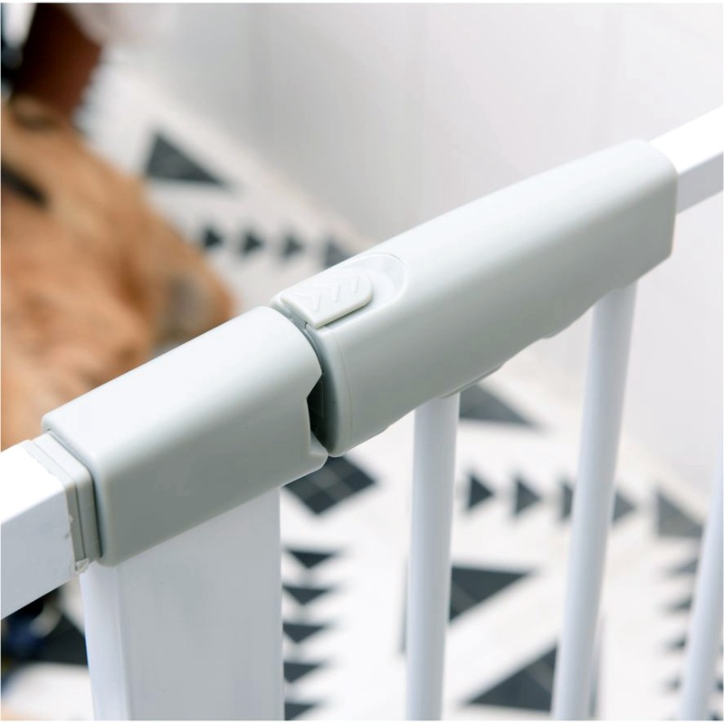 Easy Step Walk Thru Gate baby safety gate Protect Banisters JKF13361