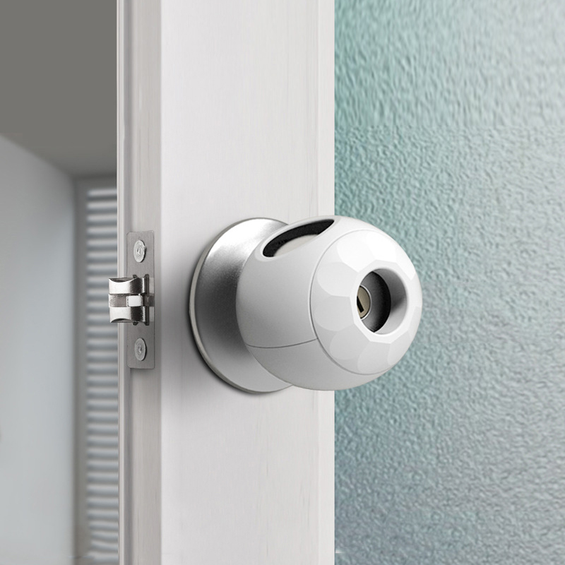 Spherical door handle protective cover 