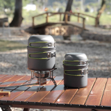 Windproof stove set