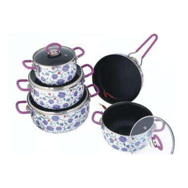 9 Pcs Cookware Set