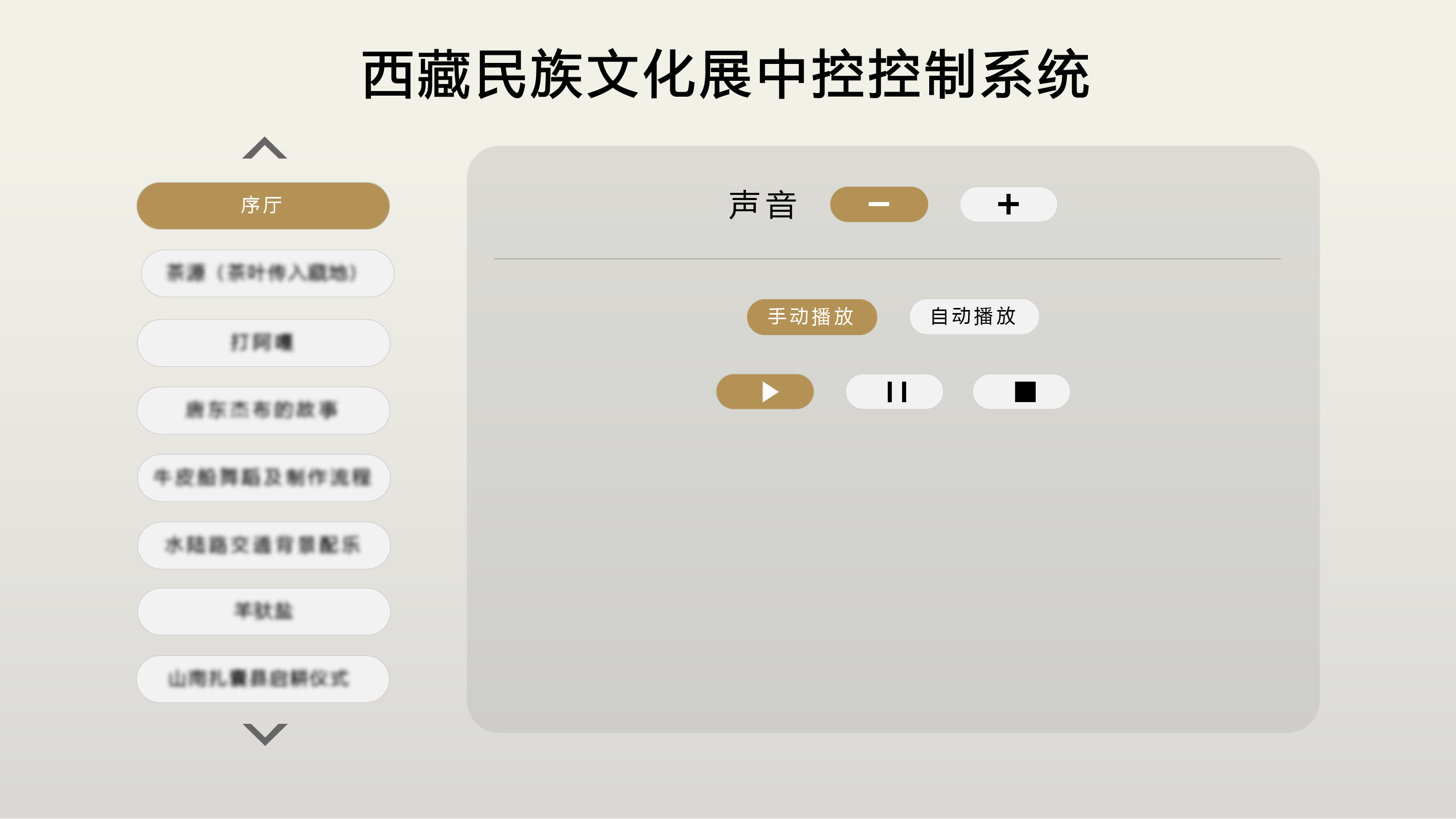 展厅数码中控系统