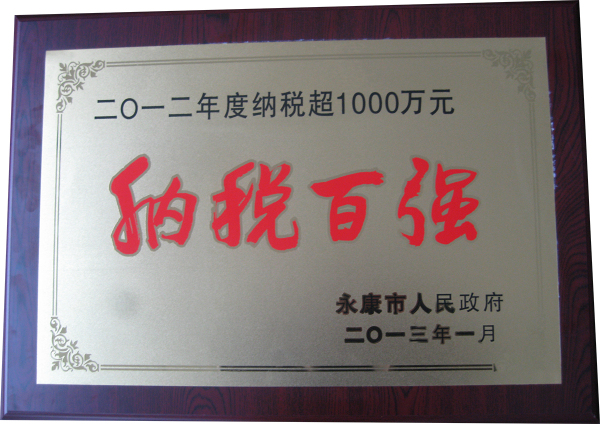纳税百强