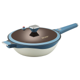 Zunxiang titanium micro pressure non-stick frying wok