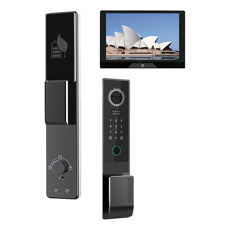 全新3D人脸识别智能锁 H18S人脸款