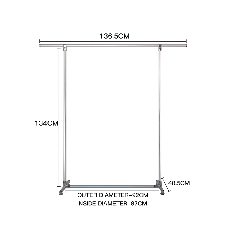 Aluminium Clothes RackWWA003