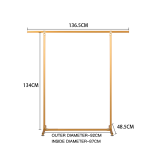 Aluminium Clothes RackWWA003