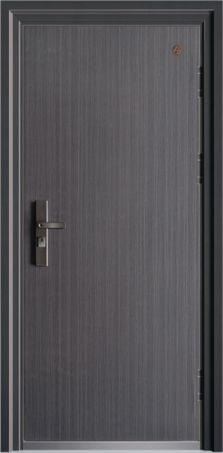Security Door YM-9065 High Mountains and Flowing Water
