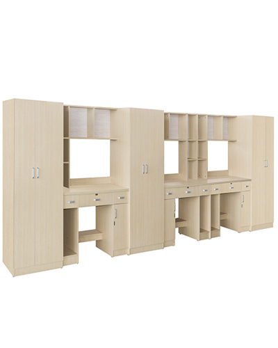 2 persons dormitory beds set with middle ladder ＨＭＨ-ＧＹＣ011