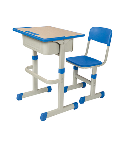 Single desk and chair set (height adjustable) ＨＭ-ＫＺＹ009