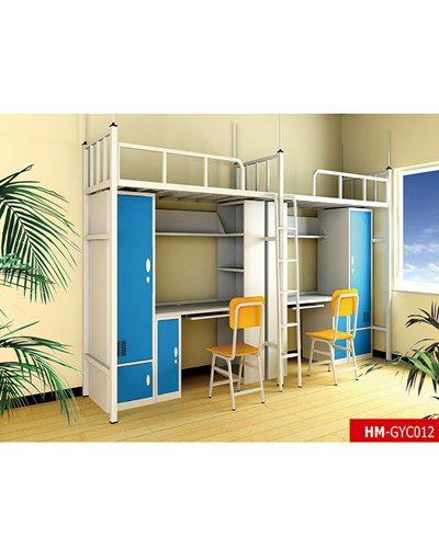 2 persons dormitory beds set with front ladder ＨＭＨ-ＧＹＣ012