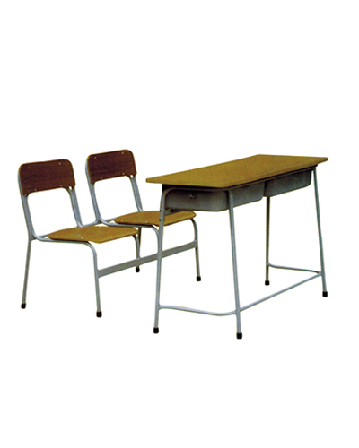 double desk and chair set ＨＭ-ＫＺＹ027