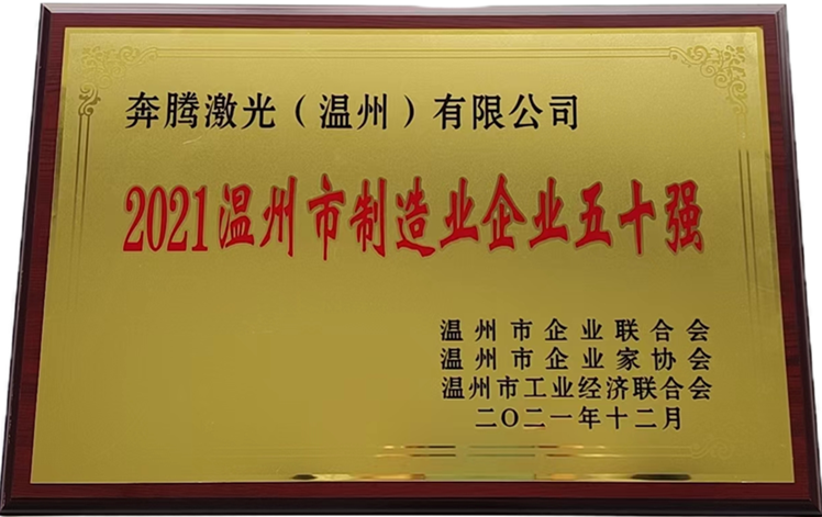 溫州制造企業五十強