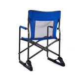 Blue director chair without accessories
