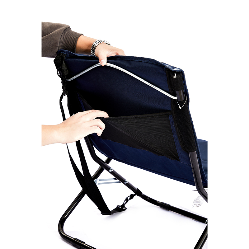 Navy folding chair