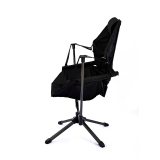Black Swivel Swing Chair