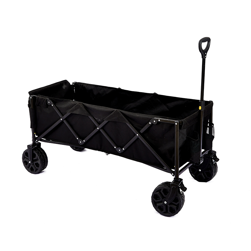 Black extended camp car