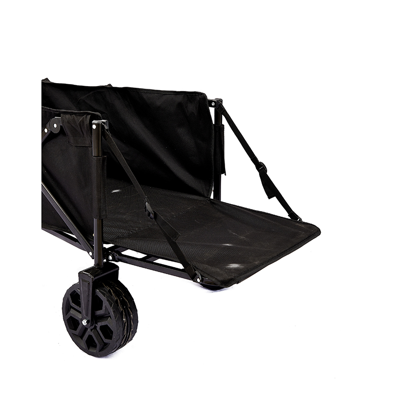 Black extended camp car