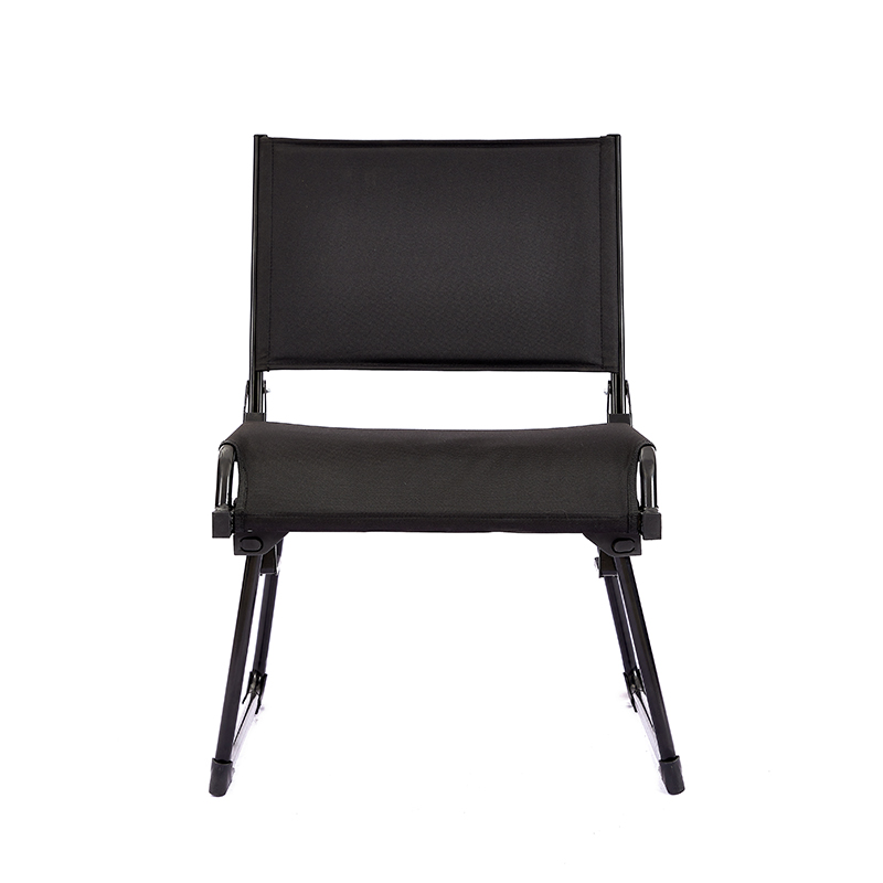 Black grandstand chair