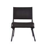 Black grandstand chair
