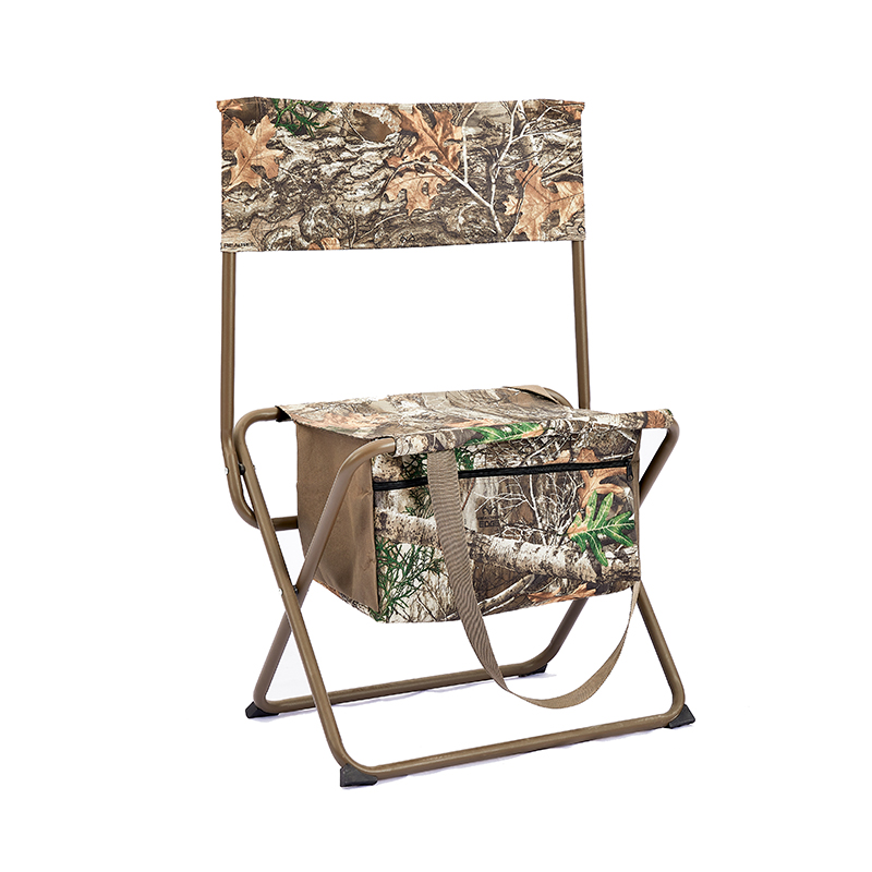 Folding chair of bottom storage box