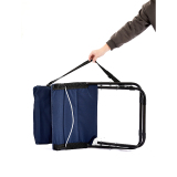 Navy folding chair