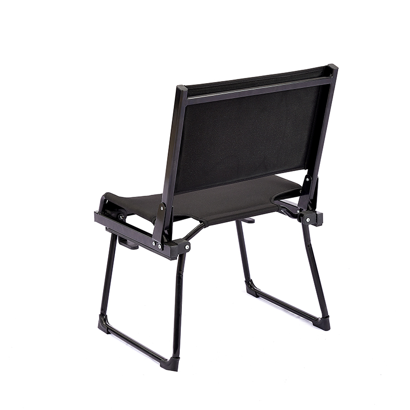 Black grandstand chair