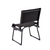 Black grandstand chair