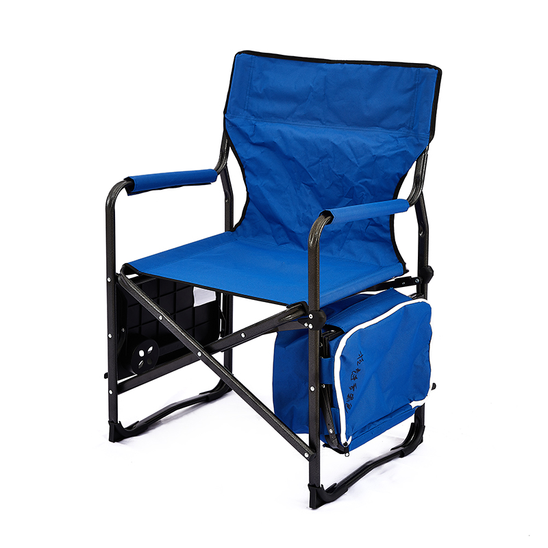 Blue director chair+storage bag