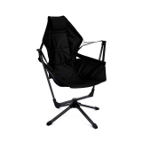 Black Swivel Swing Chair