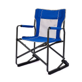 Blue director chair without accessories