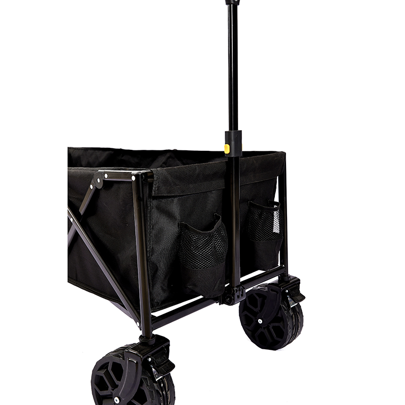 Black extended camp car