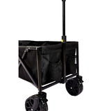 Black extended camp car