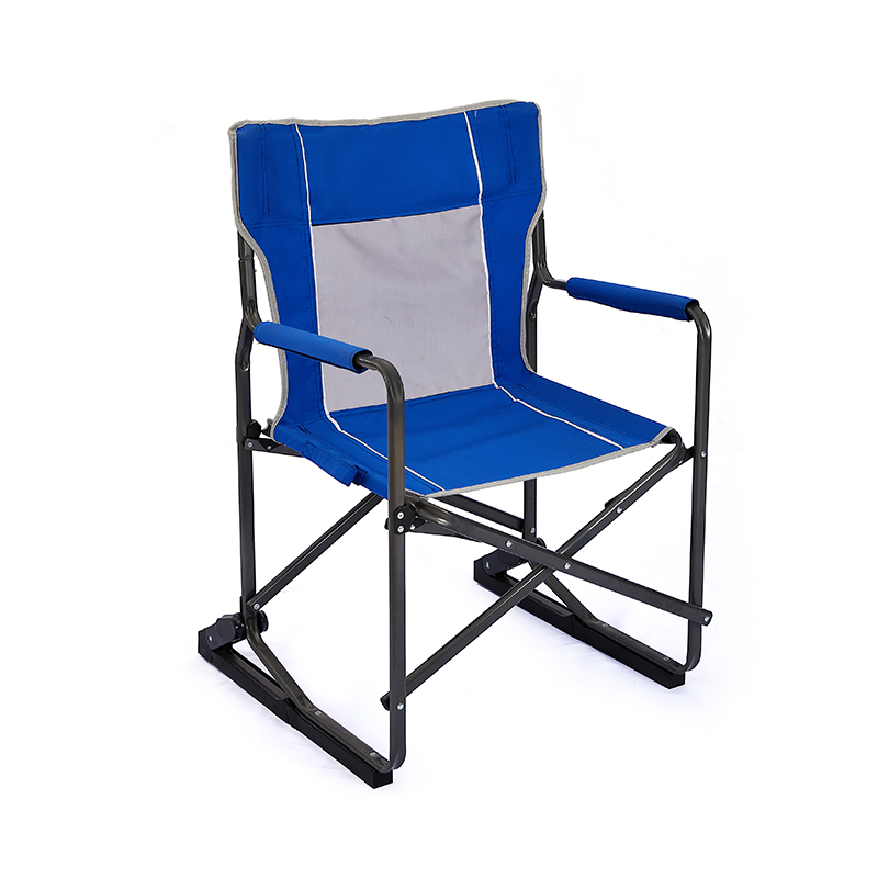 Blue director chair without accessories