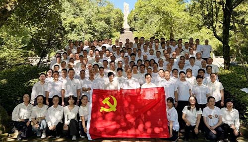 重温入党誓词 砥砺初心使命 集团开展红色主题党日活动