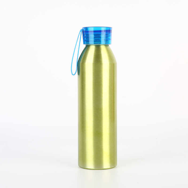 Single layer carry handle aluminum bottle